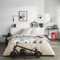 Parure Housse de Couette Manga Beige - Today Java
