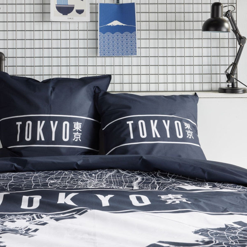 Parure Housse de Couette Tokyo Plan - Today Java
