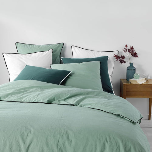 Parure de Lit Coton Lavé Linette 240x220 | Douceur d'Intérieur